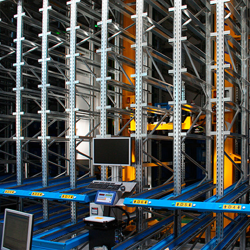 Metal shelving - Automated warehouse 