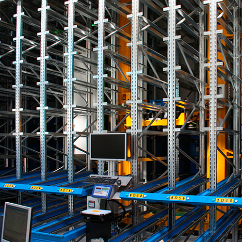 Metal shelving - Automated warehouse 